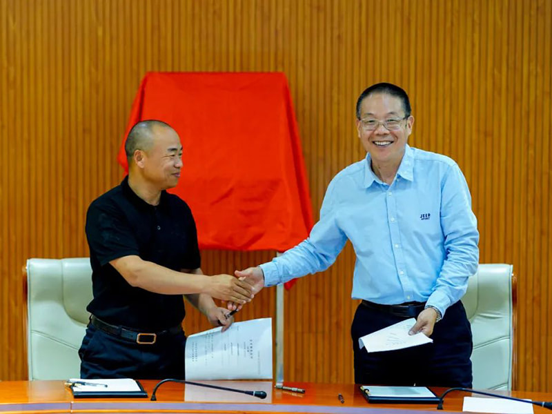 Zhejiang Jufeng Co., Ltd.s afsløringsceremoni for projektunderskrivelse og R&D-center blev afholdt.
