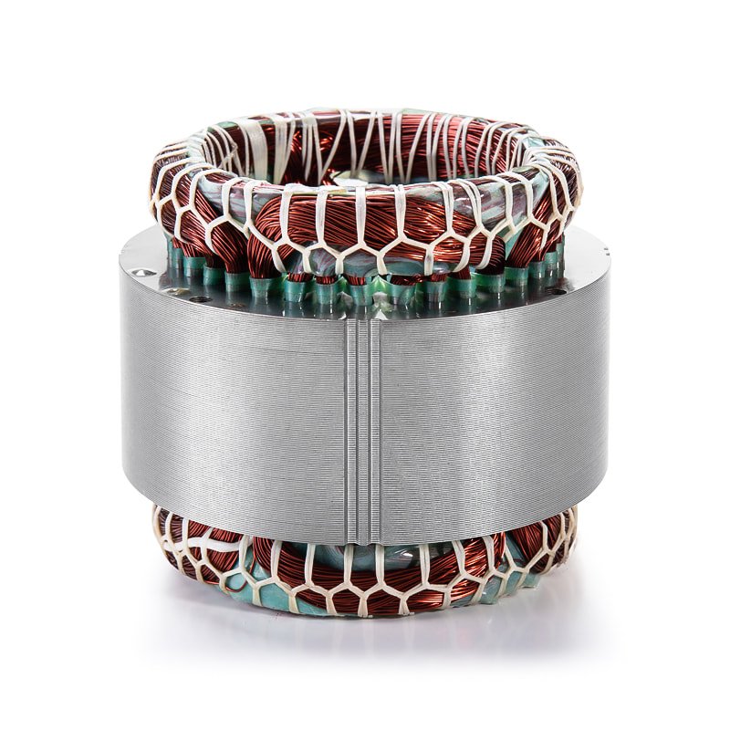 Husholdningsapparaters motorstator og rotorkerne