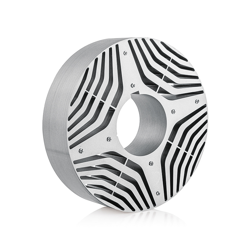 Industriel drevmotorstator og rotorkerner