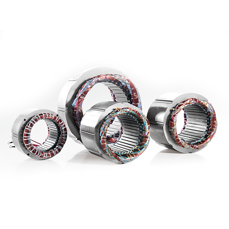 Husholdningsapparaters motorstator og rotorkerne