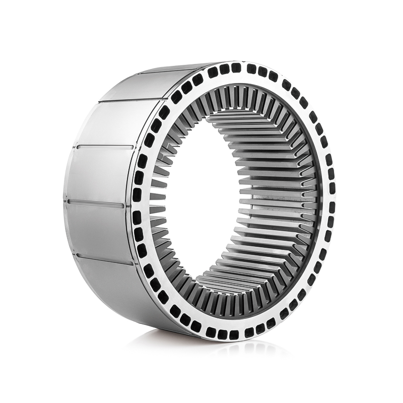 Trækmotorstator og rotorkerne