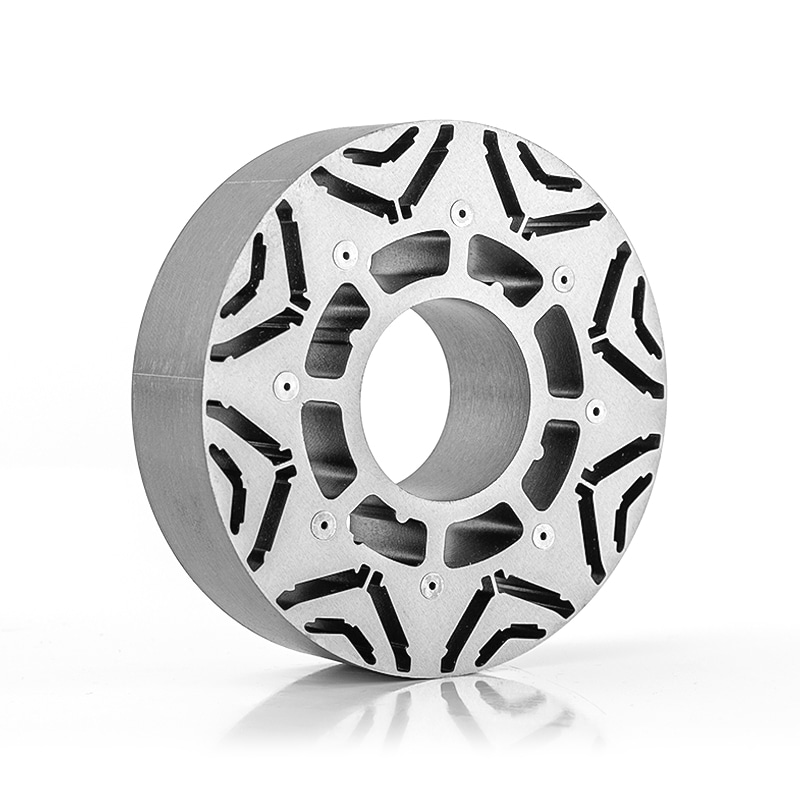 Ny energidrevet motorstator og rotorkerne