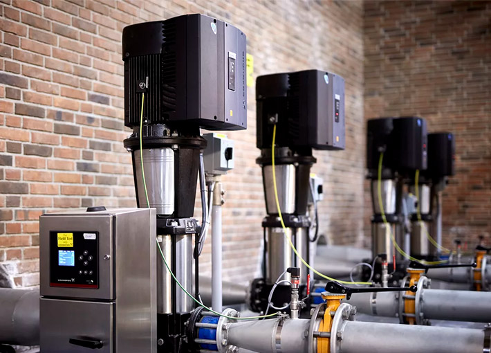 Vandpumpemotorstator og rotorkerne